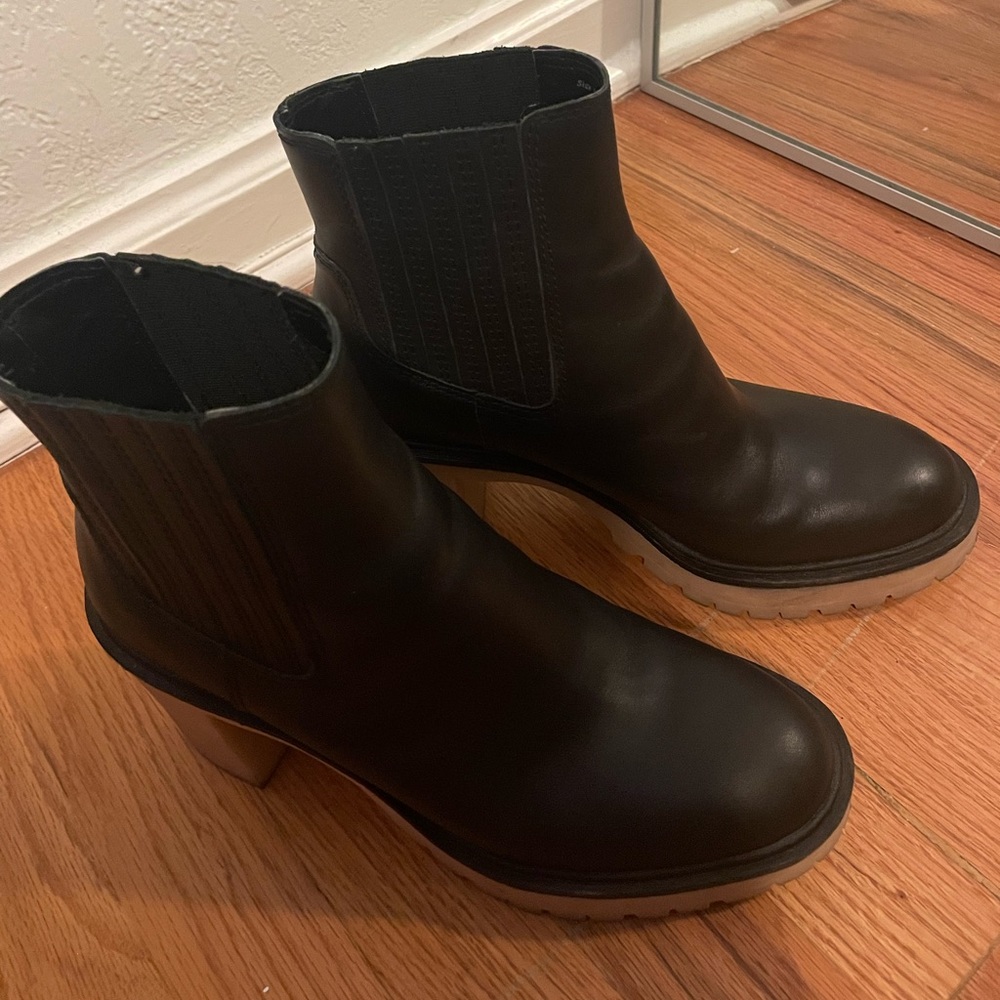 Dolce Vita Chelsea Caster heeled booties in great condition!